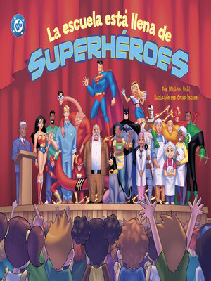 cover image of La escuela está llena de superhéroes